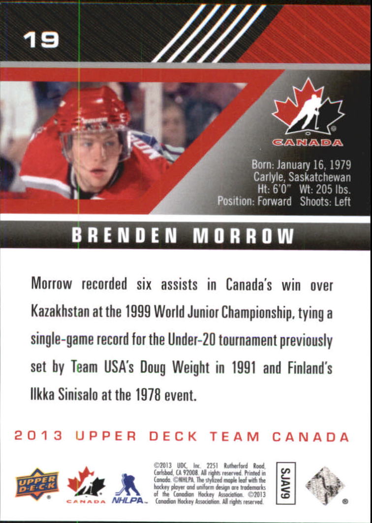 A2632- 2013-14 Upper Deck Team Canada Hk #s 1-220 -You Pick- 15+ FREE US SHIP - Picture 39 of 401