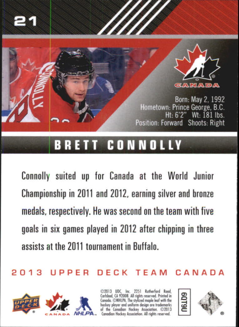 A2632- 2013-14 Upper Deck Team Canada Hk #s 1-220 -You Pick- 15+ FREE US SHIP - Picture 43 of 401