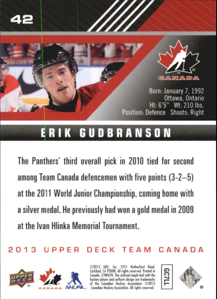 A2632- 2013-14 Upper Deck Team Canada Hk #s 1-220 -You Pick- 15+ FREE US SHIP - Picture 83 of 401