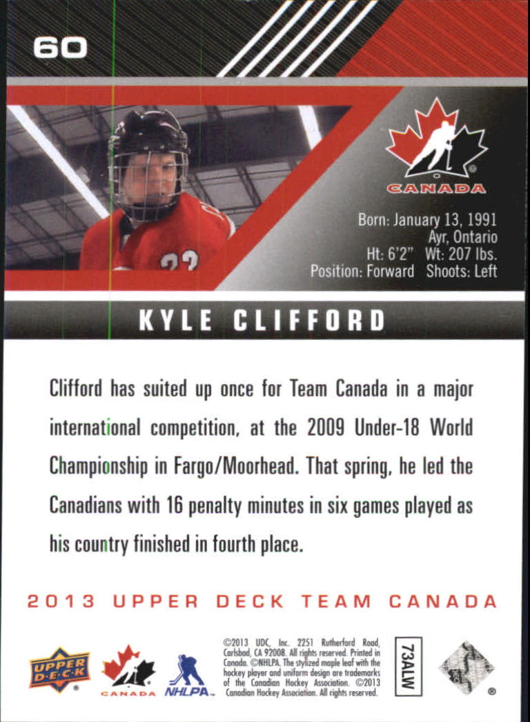 A2632- 2013-14 Upper Deck Team Canada Hk #s 1-220 -You Pick- 15+ FREE US SHIP - Picture 119 of 401