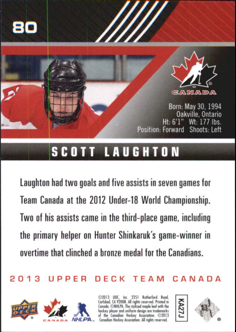 A2632- 2013-14 Upper Deck Team Canada Hk #s 1-220 -You Pick- 15+ FREE US SHIP - Picture 159 of 401