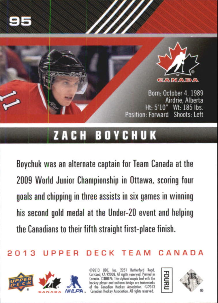 A2632- 2013-14 Upper Deck Team Canada Hk #s 1-220 -You Pick- 15+ FREE US SHIP - Picture 189 of 401