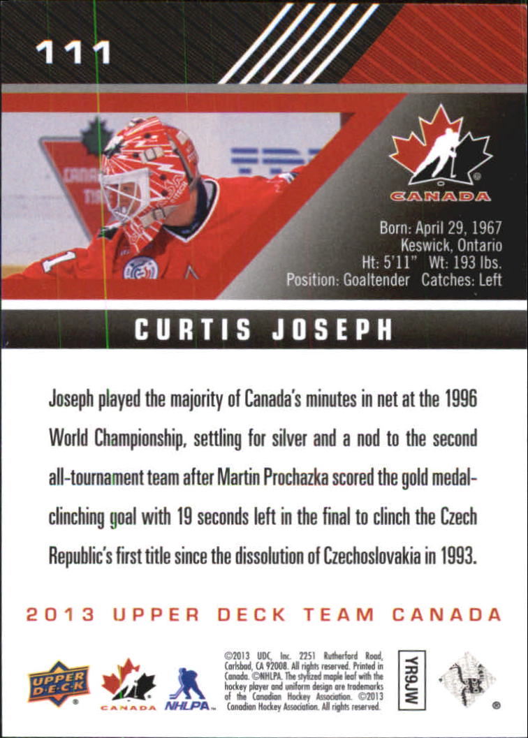A2632- 2013-14 Upper Deck Team Canada Hk #s 1-220 -You Pick- 15+ FREE US SHIP - Picture 221 of 401