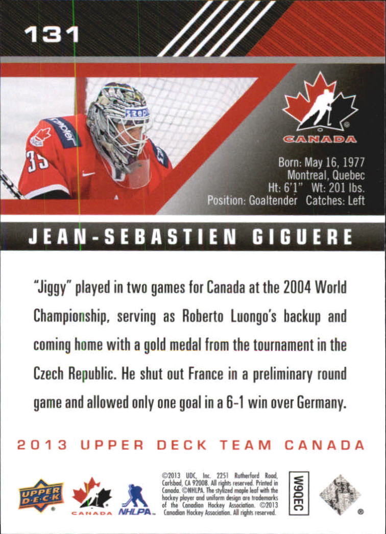 A2632- 2013-14 Upper Deck Team Canada Hk #s 1-220 -You Pick- 15+ FREE US SHIP - Picture 261 of 401