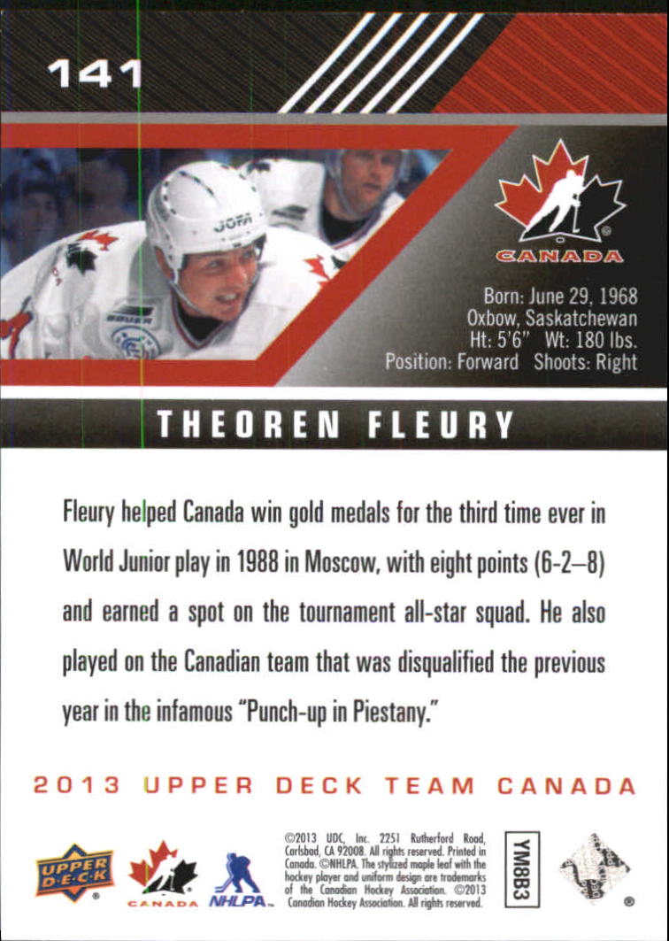 A2632- 2013-14 Upper Deck Team Canada Hk #s 1-220 -You Pick- 15+ FREE US SHIP - Picture 281 of 401