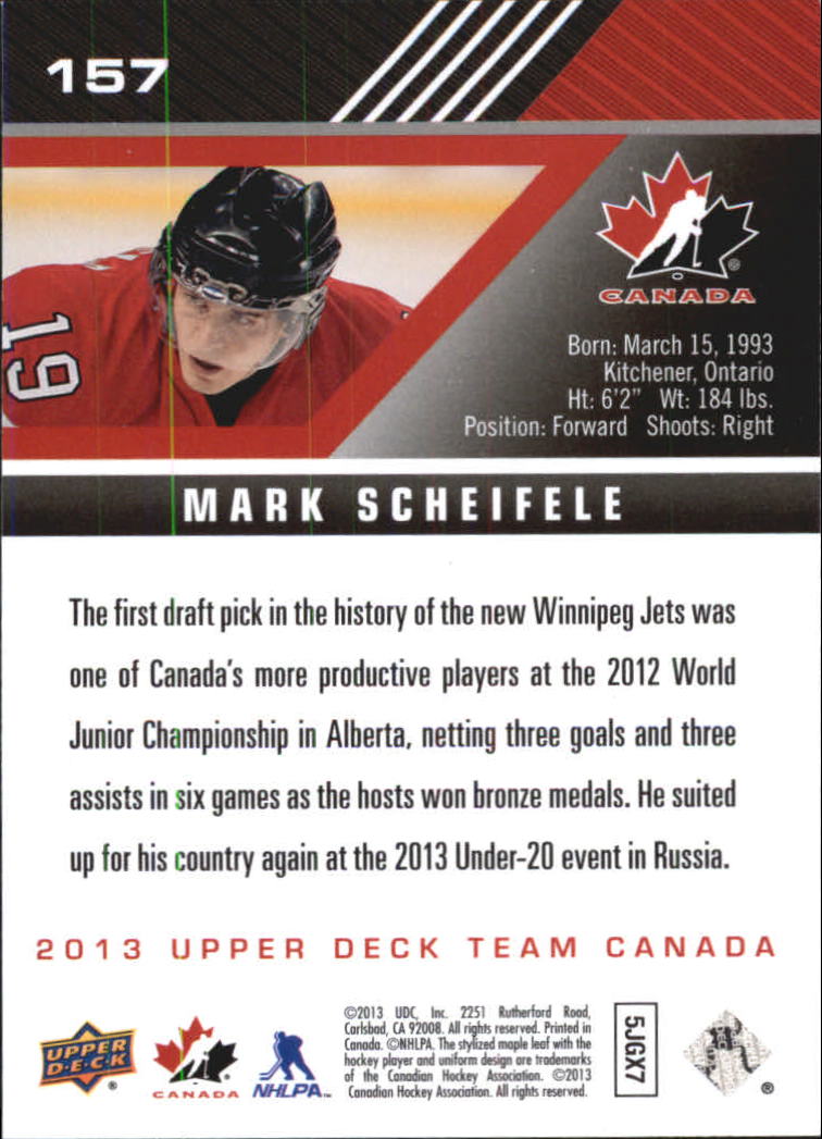 A2632- 2013-14 Upper Deck Team Canada Hk #s 1-220 -You Pick- 15+ FREE US SHIP - Picture 311 of 401