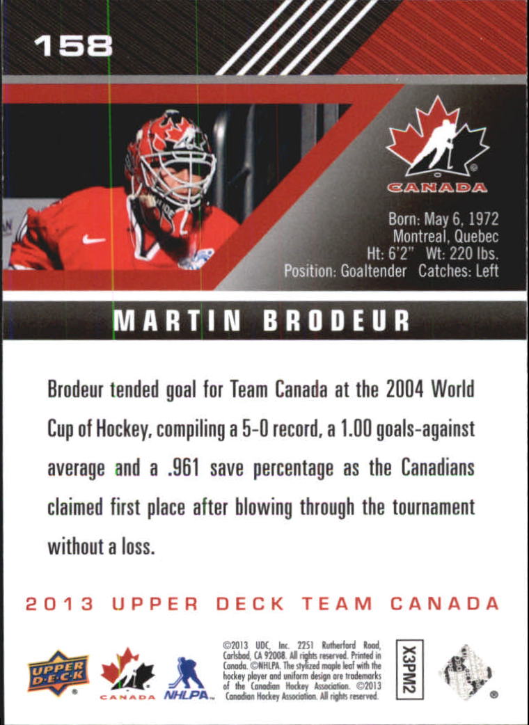 A2632- 2013-14 Upper Deck Team Canada Hk #s 1-220 -You Pick- 15+ FREE US SHIP - Picture 313 of 401