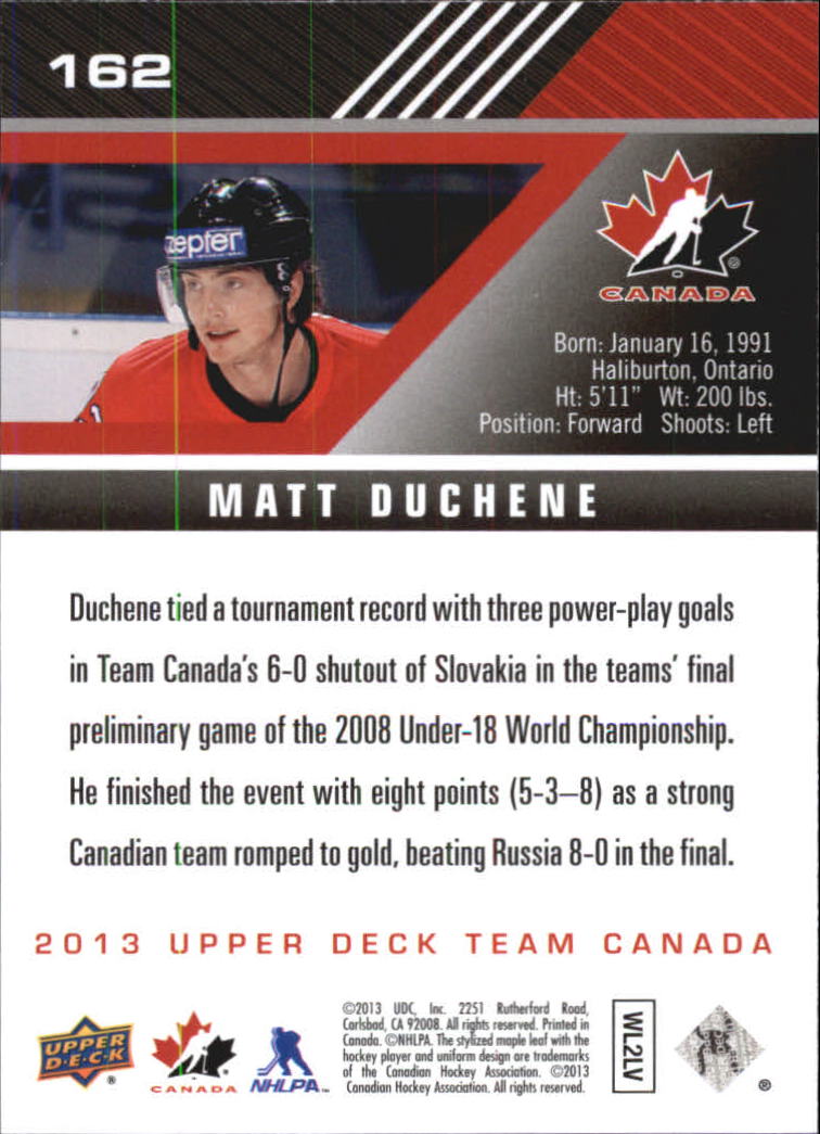 A2632- 2013-14 Upper Deck Team Canada Hk #s 1-220 -You Pick- 15+ FREE US SHIP - Picture 321 of 401
