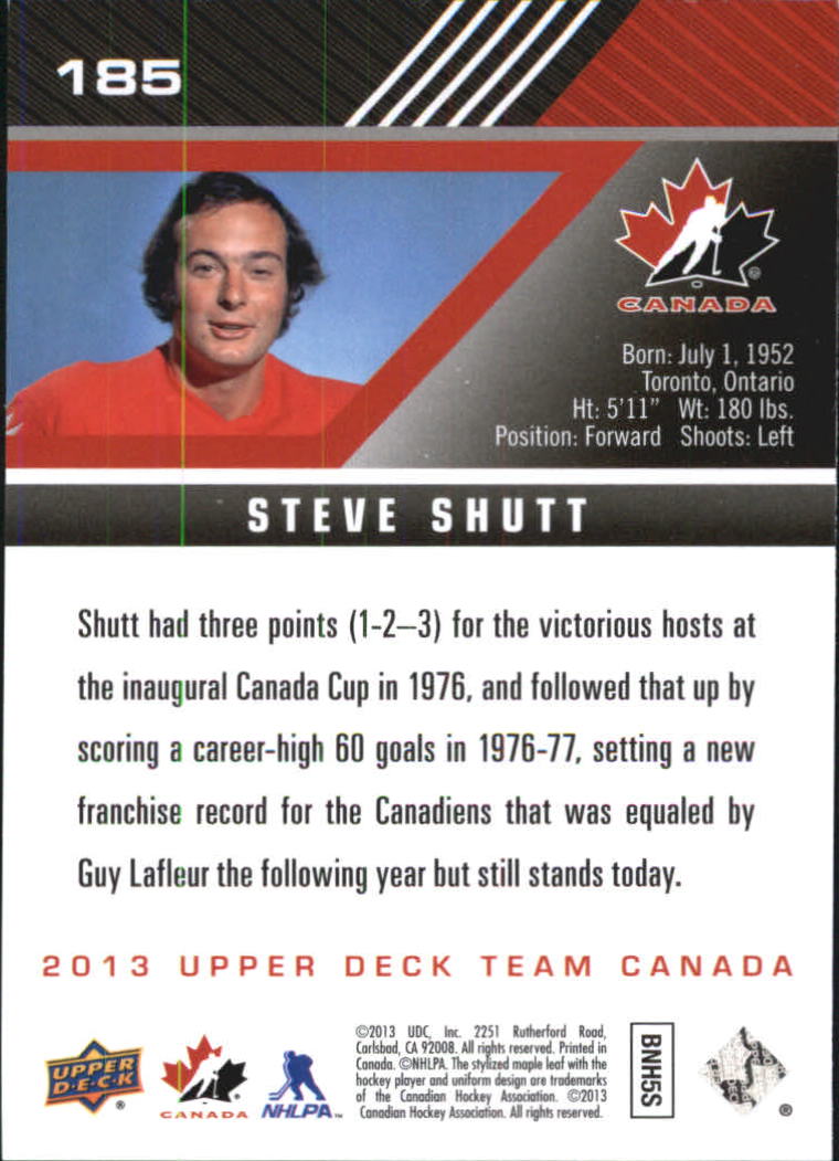 A2632- 2013-14 Upper Deck Team Canada Hk #s 1-220 -You Pick- 15+ FREE US SHIP - Picture 365 of 401