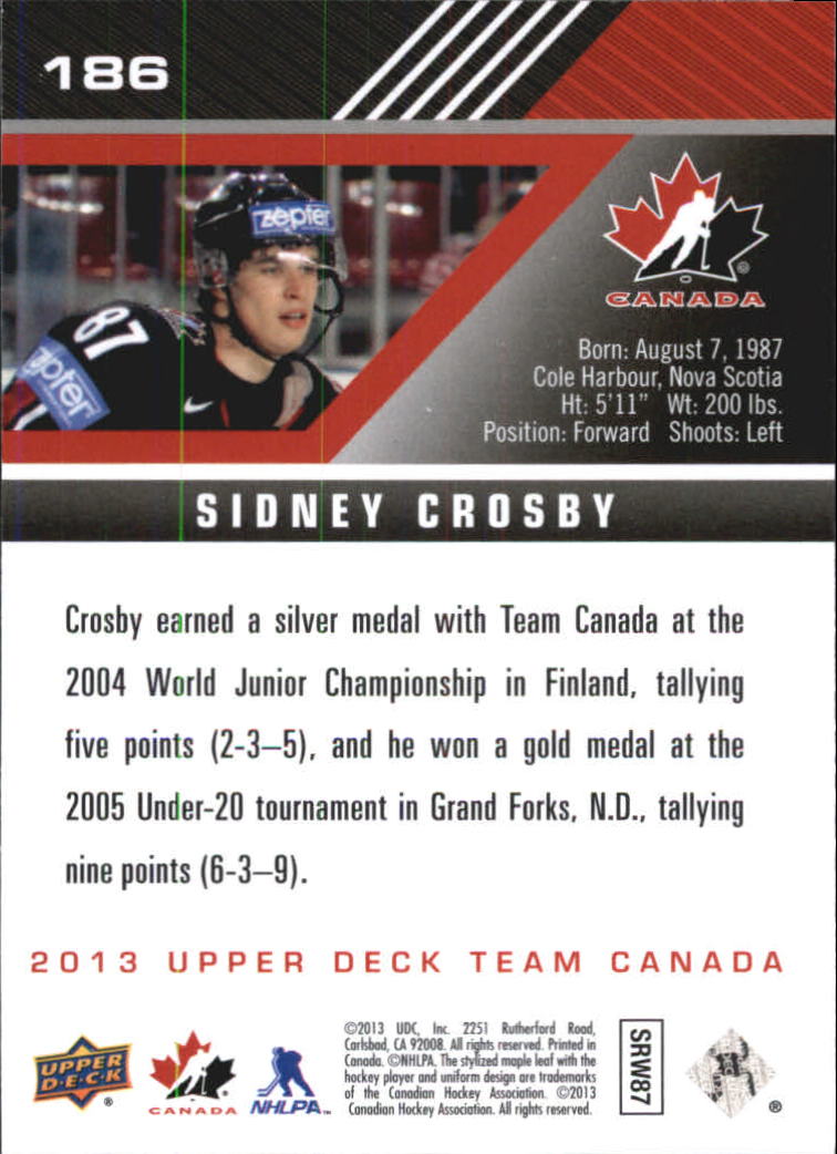 A2632- 2013-14 Upper Deck Team Canada Hk #s 1-220 -You Pick- 15+ FREE US SHIP - Picture 367 of 401