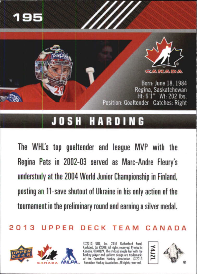 A2632- 2013-14 Upper Deck Team Canada Hk #s 1-220 -You Pick- 15+ FREE US SHIP - Picture 385 of 401