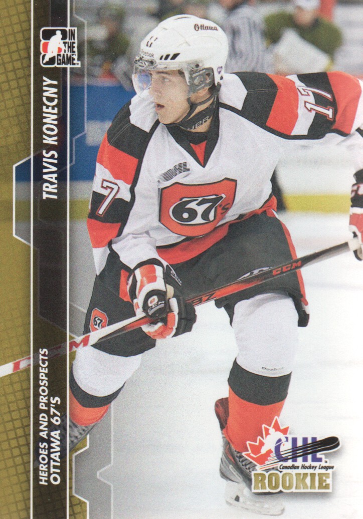 2013-14 ITG Heroes and Prospects #103 Travis Konecny OHL