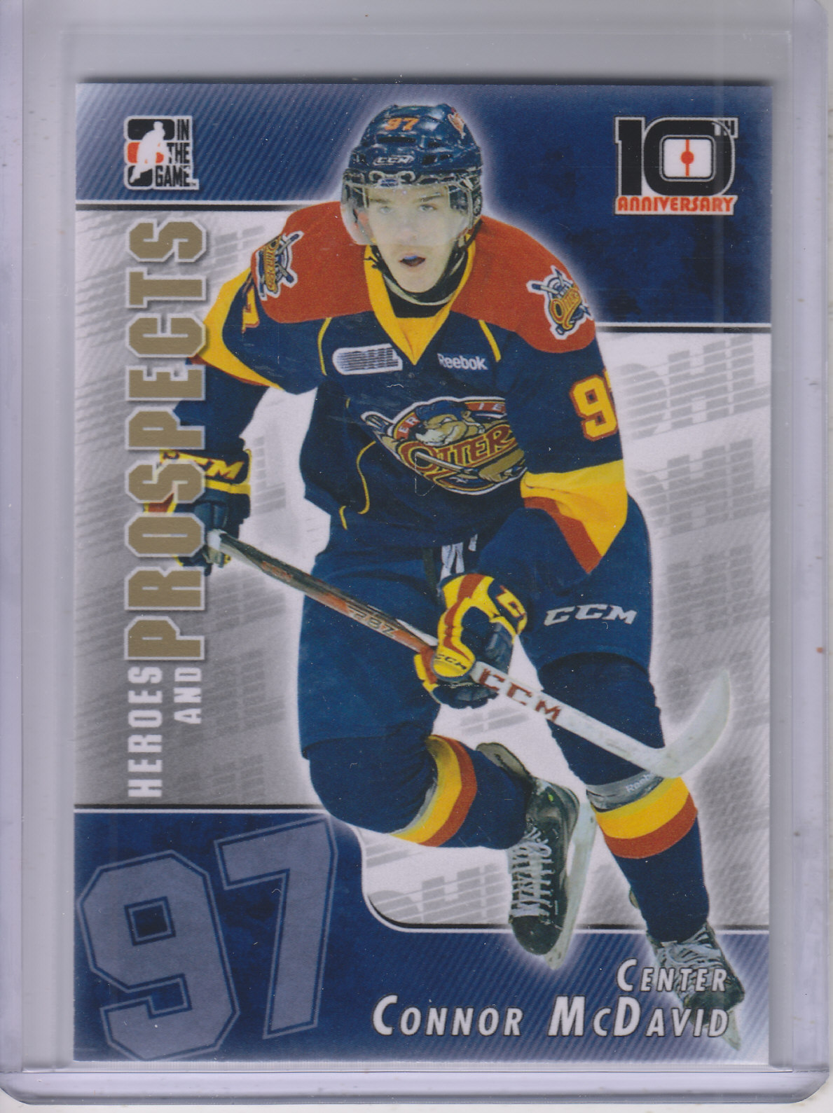 2013-14 ITG Heroes and Prospects Tenth Anniversary Tribute #T12 Connor McDavid