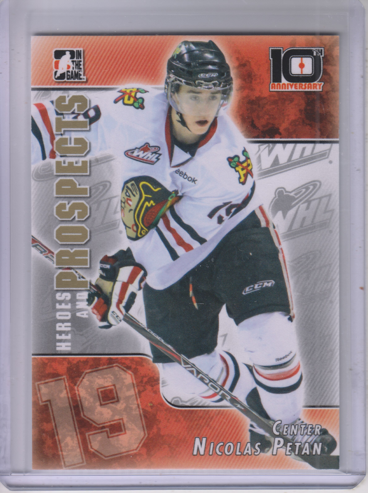 2013-14 ITG Heroes and Prospects Tenth Anniversary Tribute #T33 Nicolas Petan