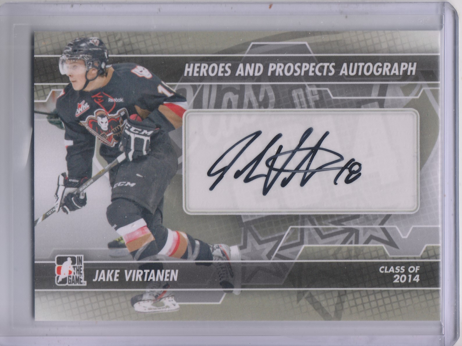 2013-14 ITG Heroes and Prospects Autographs #AJV Jake Virtanen