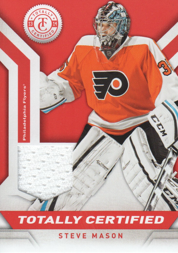 2013-14 Totally Certified Jerseys Red #TCSTM Steve Mason