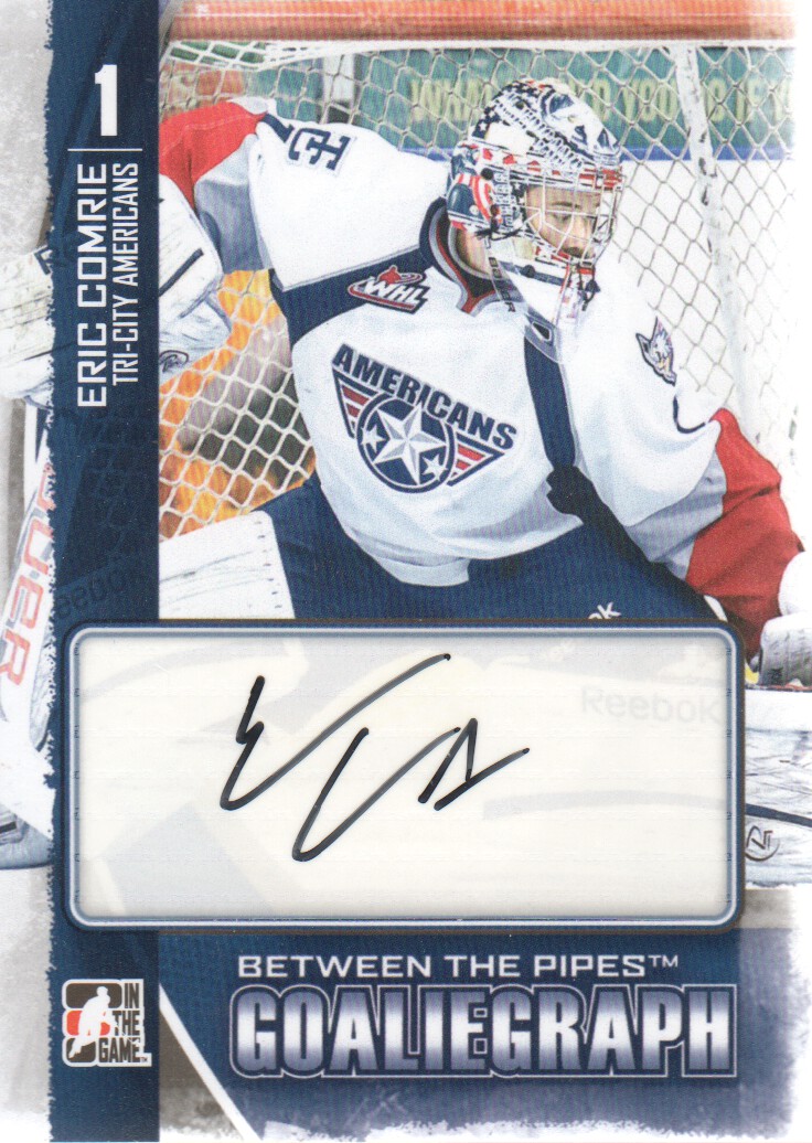 2013-14 Between the Pipes Autographs #AEC Eric Comrie