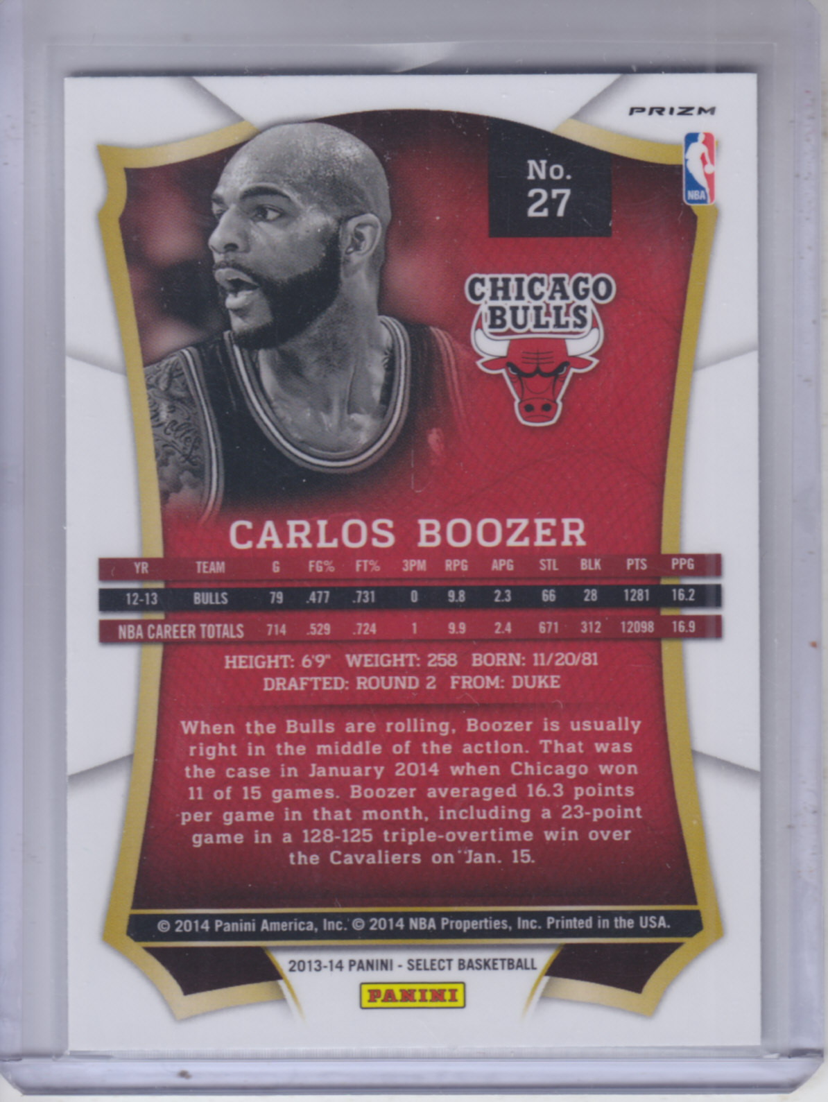 B3703- 2013-14 Select Prizms Bk Card #s 1-200 -You Pick- 15+ FREE US SHIP - Picture 40 of 206