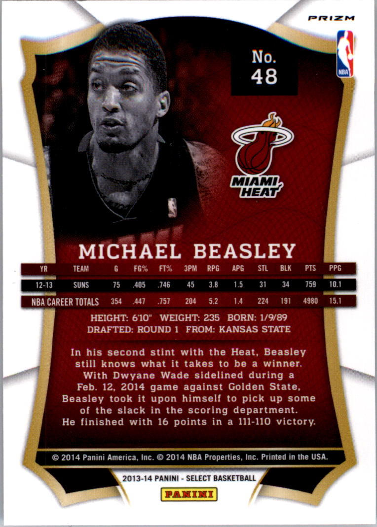 B3703- 2013-14 Select Prizms Bk Card #s 1-200 -You Pick- 15+ FREE US SHIP - Picture 56 of 206