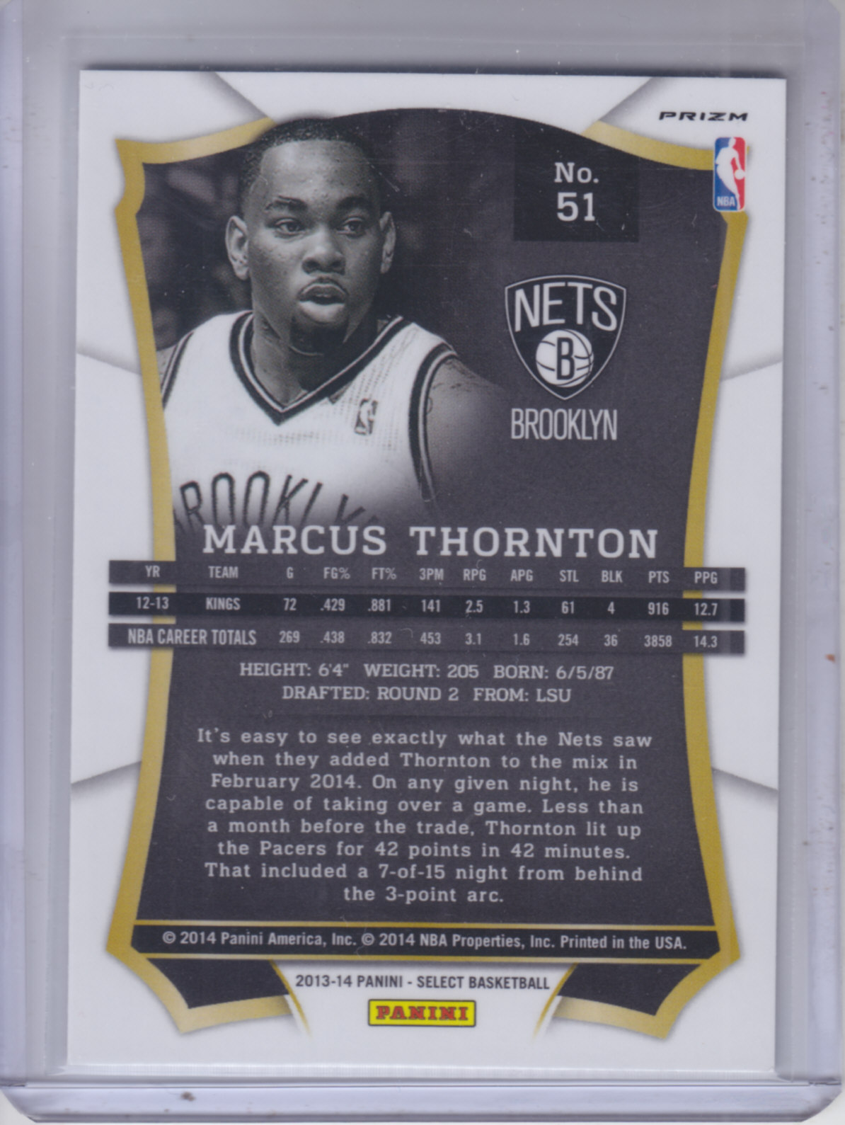 B3703- 2013-14 Select Prizms Bk Card #s 1-200 -You Pick- 15+ FREE US SHIP - Picture 60 of 206