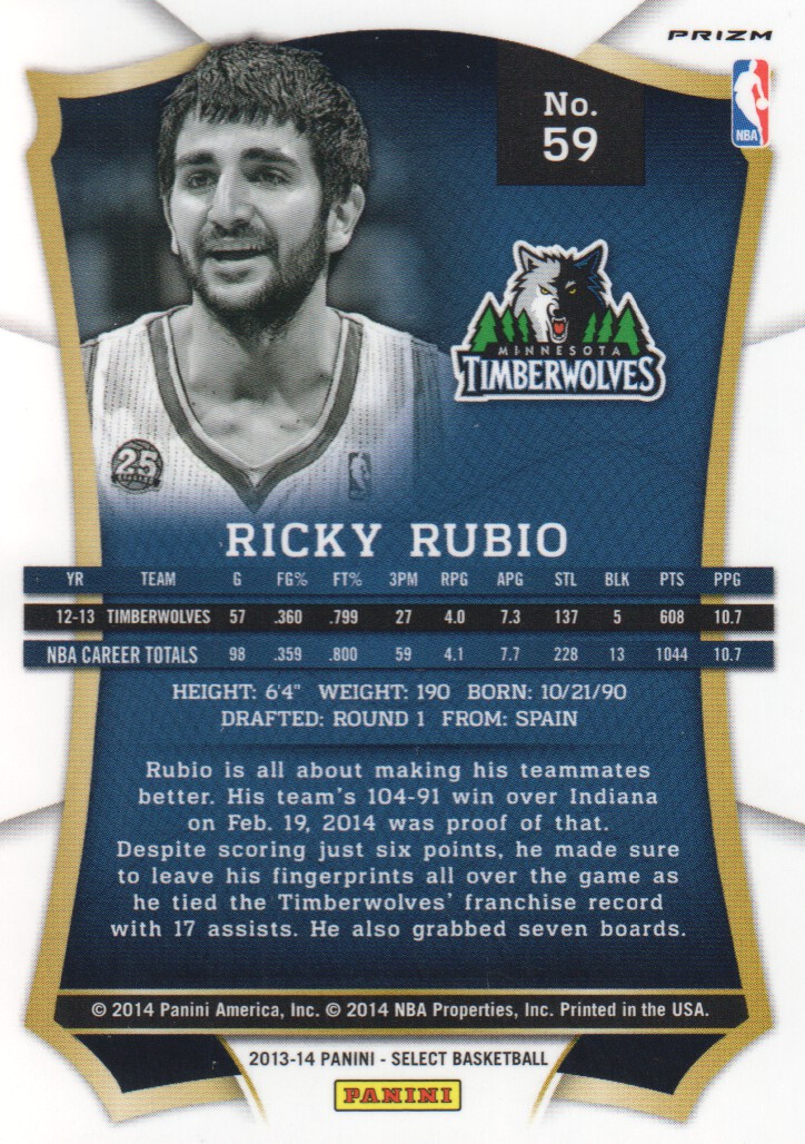 B3703- 2013-14 Select Prizms Bk Card #s 1-200 -You Pick- 15+ FREE US SHIP - Picture 72 of 206