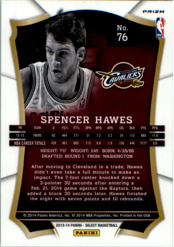 B3703- 2013-14 Select Prizms Bk Card #s 1-200 -You Pick- 15+ FREE US SHIP - Picture 88 of 206
