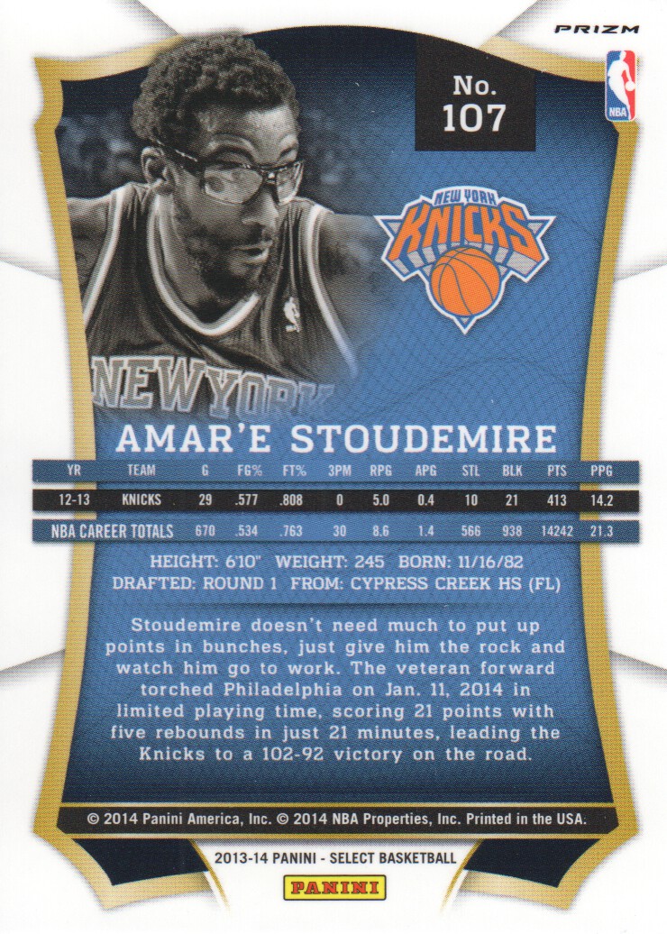 B3703- 2013-14 Select Prizms Bk Card #s 1-200 -You Pick- 15+ FREE US SHIP - Picture 122 of 206