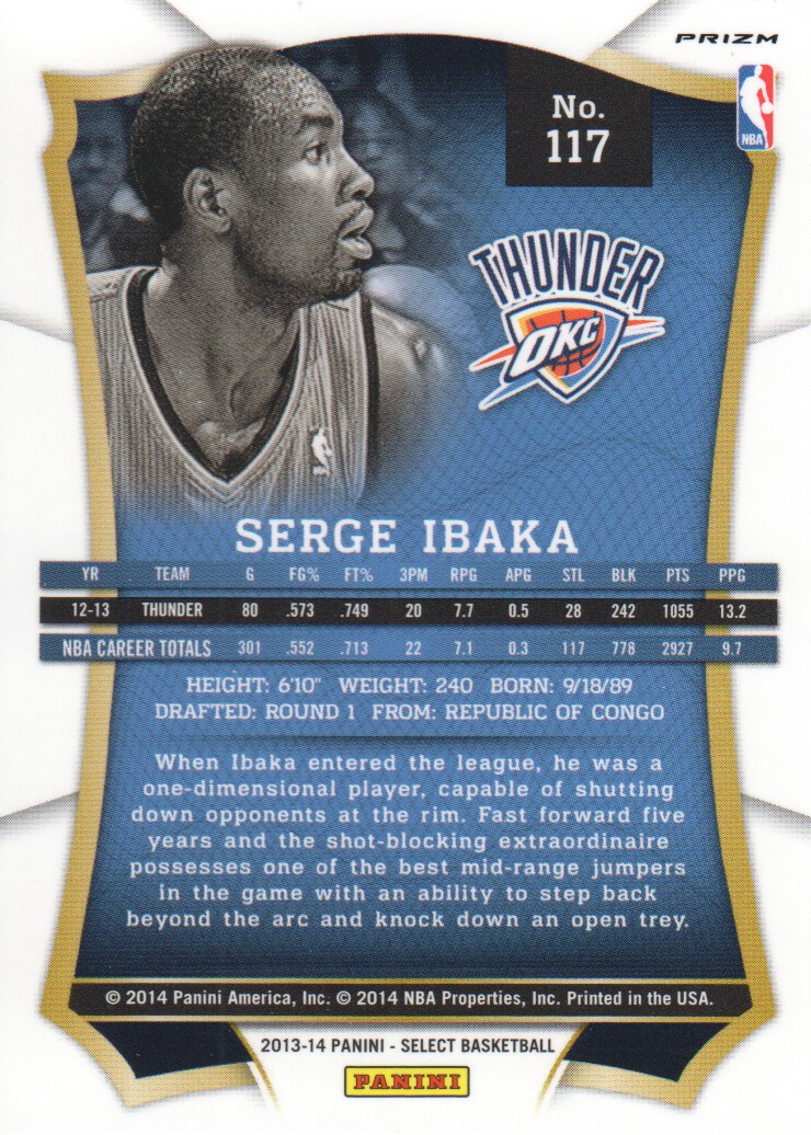B3703- 2013-14 Select Prizms Bk Card #s 1-200 -You Pick- 15+ FREE US SHIP - Picture 129 of 206