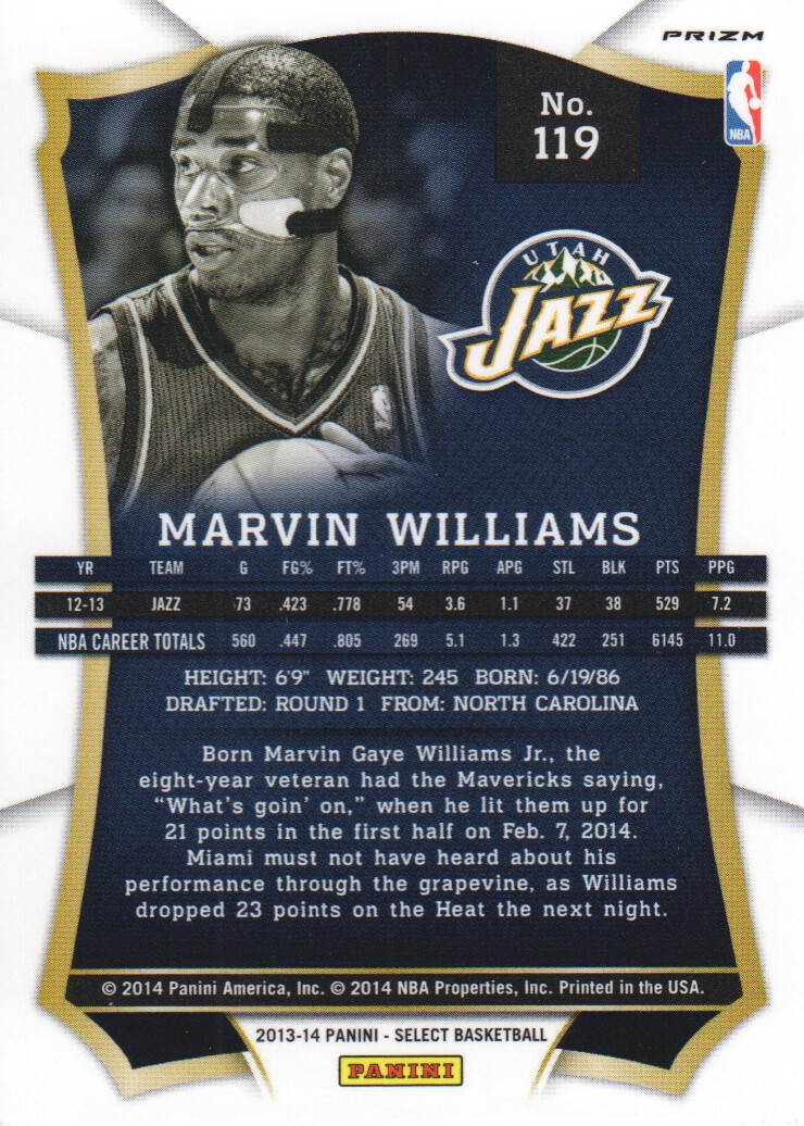 B3703- 2013-14 Select Prizms Bk Card #s 1-200 -You Pick- 15+ FREE US SHIP - Picture 131 of 206