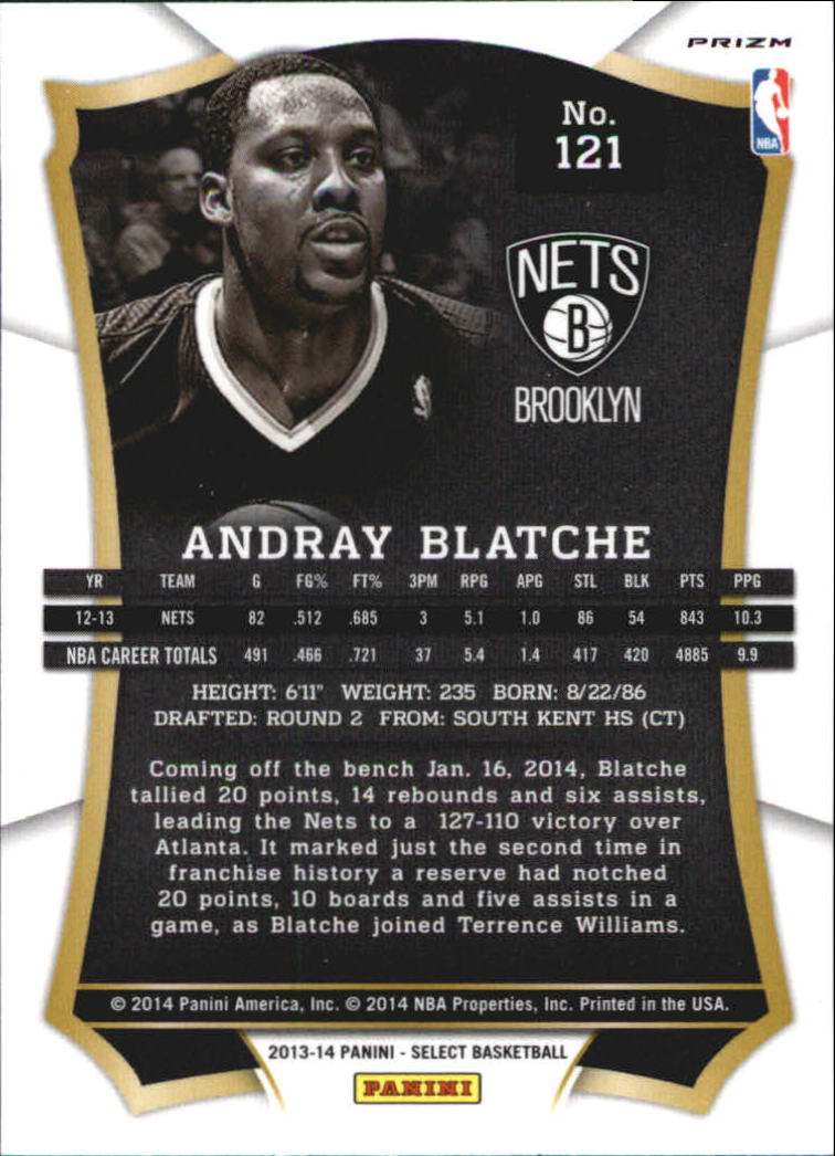 B3703- 2013-14 Select Prizms Bk Card #s 1-200 -You Pick- 15+ FREE US SHIP - Picture 133 of 206