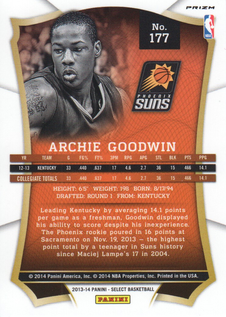 B3703- 2013-14 Select Prizms Bk Card #s 1-200 -You Pick- 15+ FREE US SHIP - Picture 185 of 206