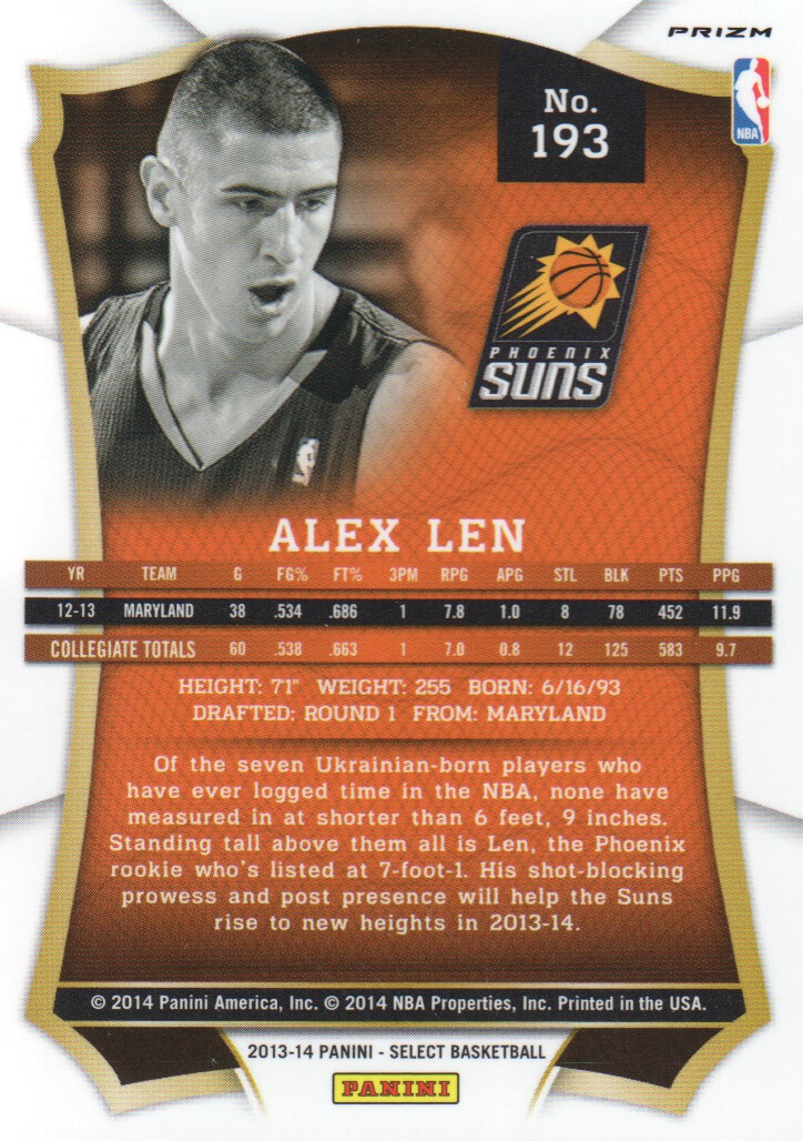 B3703- 2013-14 Select Prizms Bk Card #s 1-200 -You Pick- 15+ FREE US SHIP - Picture 198 of 206