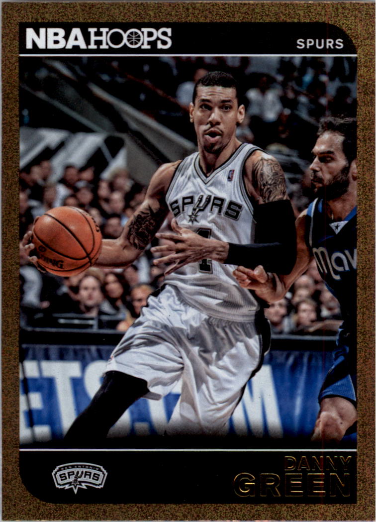 2014-15 Hoops Gold San Antonio Spurs Basketball Card #218 ...