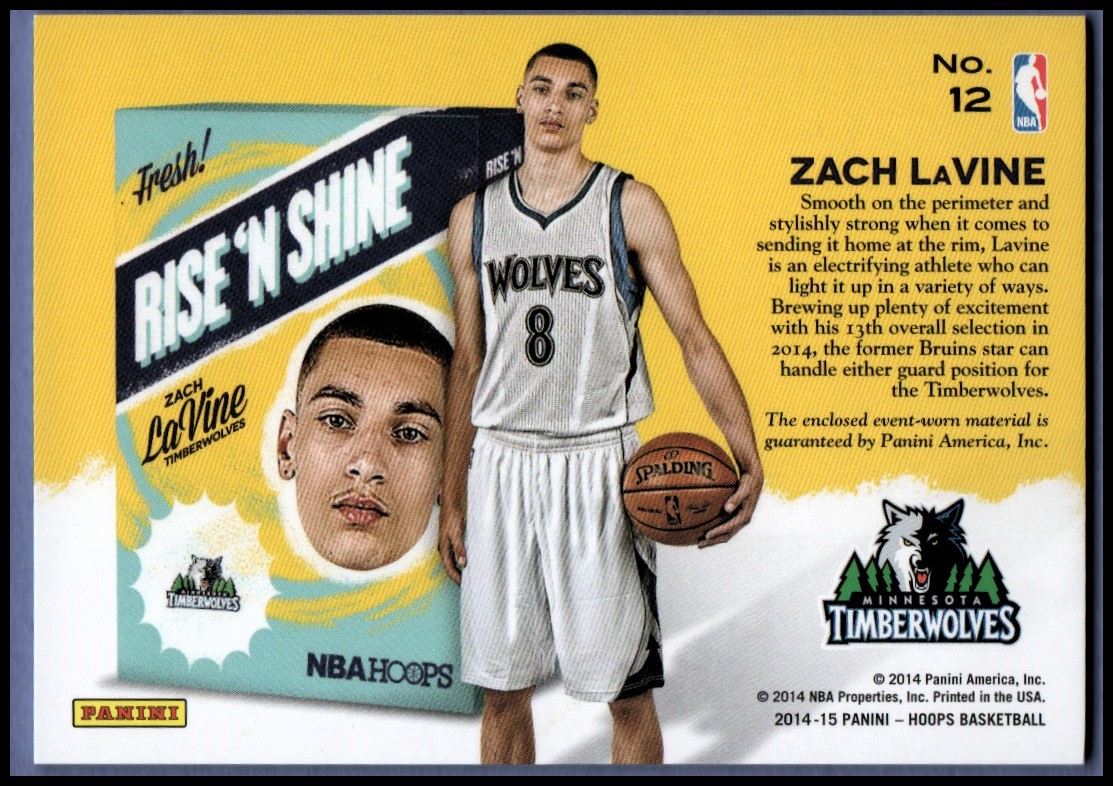 Zach LaVine Back-To Greeting Card for Sale by RatTrapTees