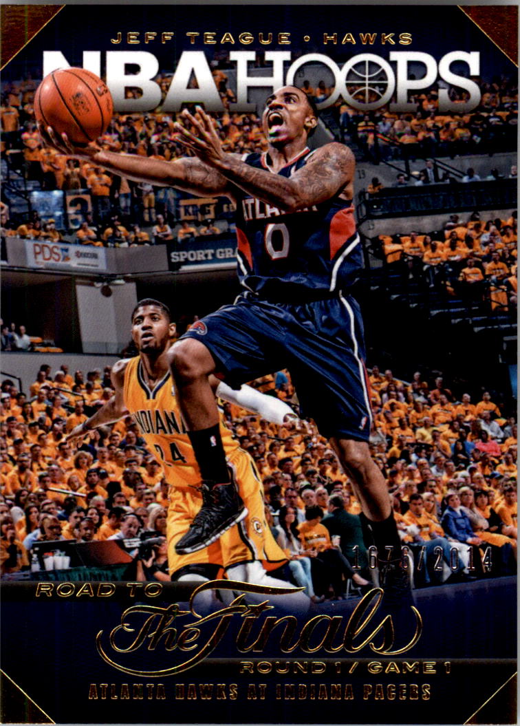 2014-15 Hoops Road to the Finals #8 Jeff Teague R1