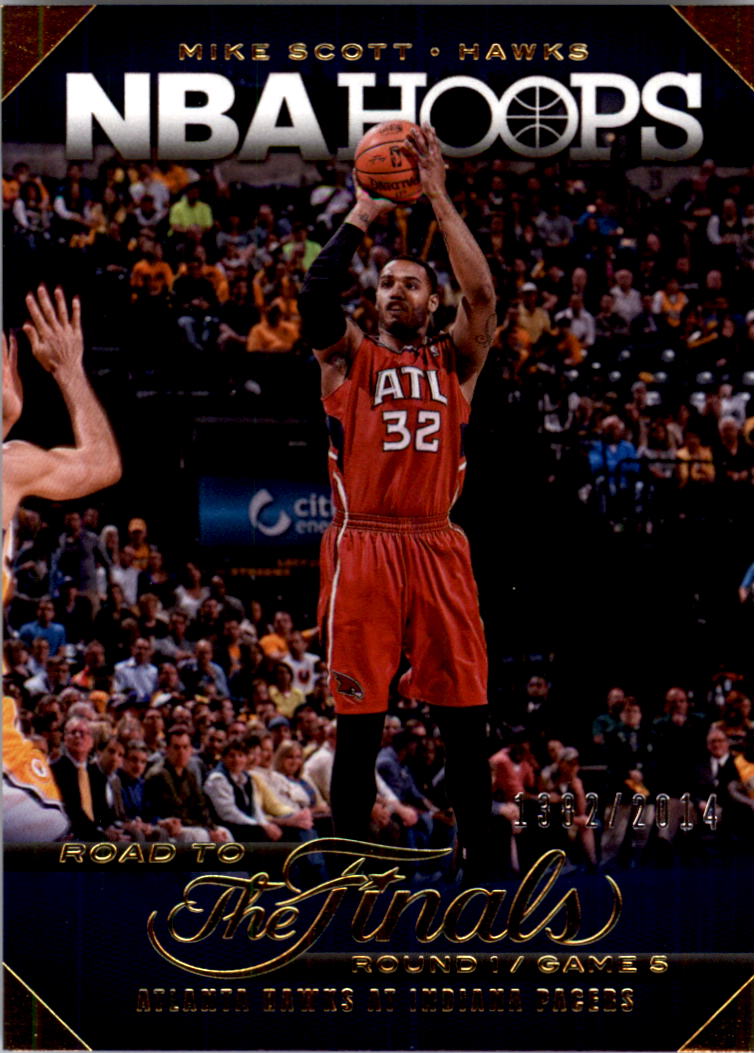2014-15 Hoops Road to the Finals #12 Mike Scott R1