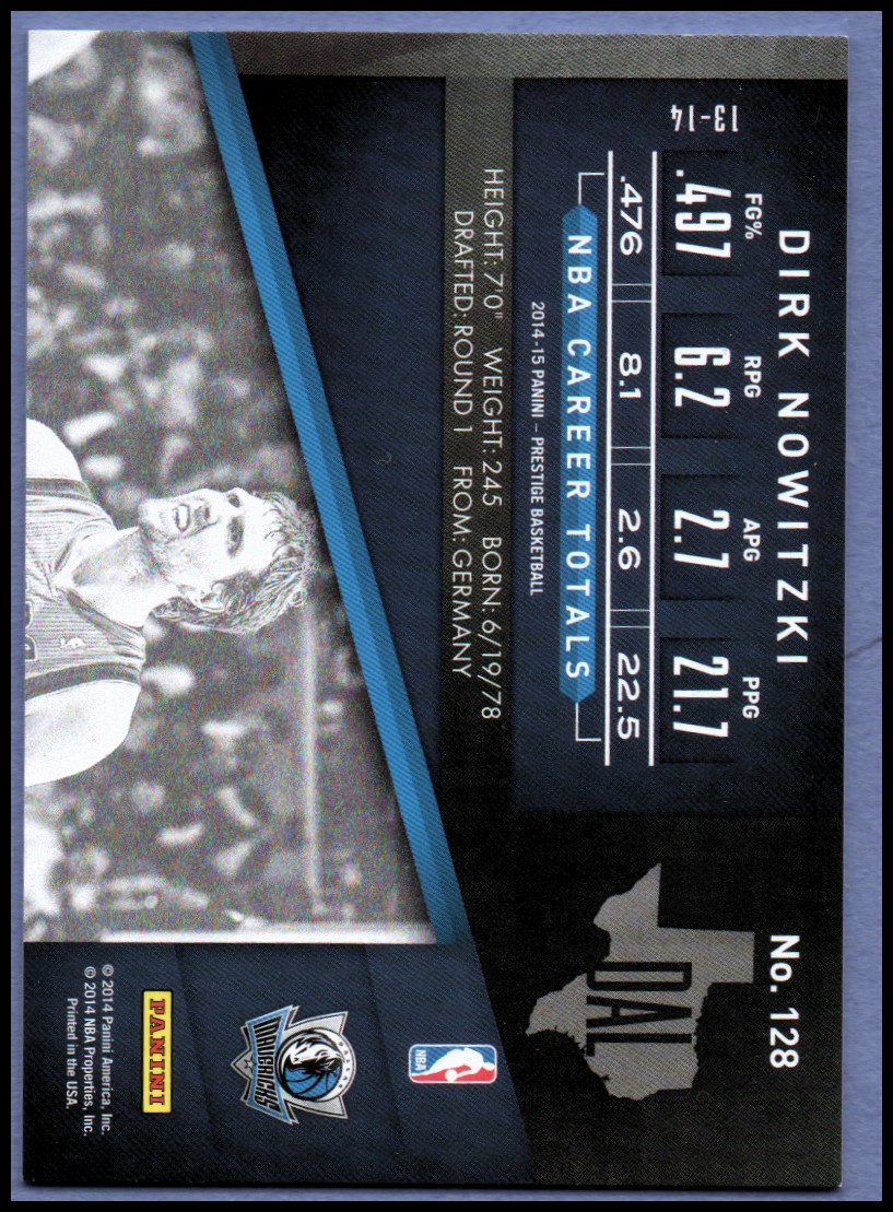 Dirk Nowitzki cards (1999-2021) Mavericks - You Choose - Bild 216 von 266