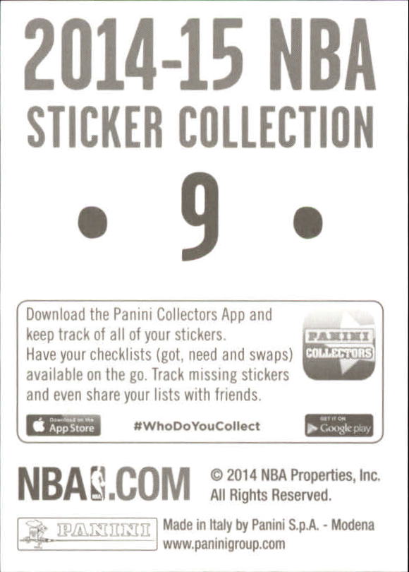 B3437- 2014-15 Panini Stickers Basketball #s 1-250 -You Pick- 15+ FREE US SHIP - Picture 19 of 495