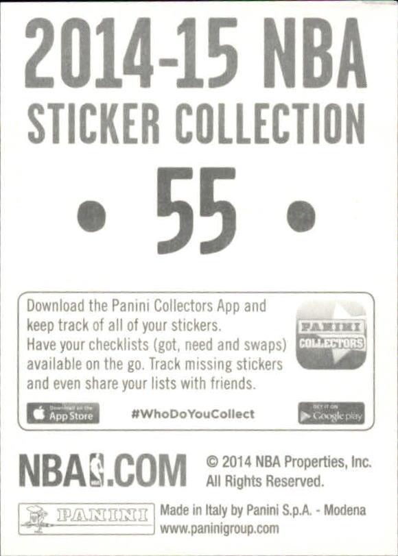 B3437- 2014-15 Panini Stickers Basketball #s 1-250 -You Pick- 15+ FREE US SHIP - Picture 111 of 495