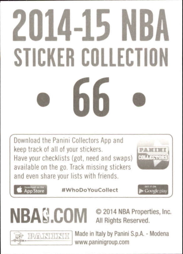 B3437- 2014-15 Panini Stickers Basketball #s 1-250 -You Pick- 15+ FREE US SHIP - Picture 133 of 495