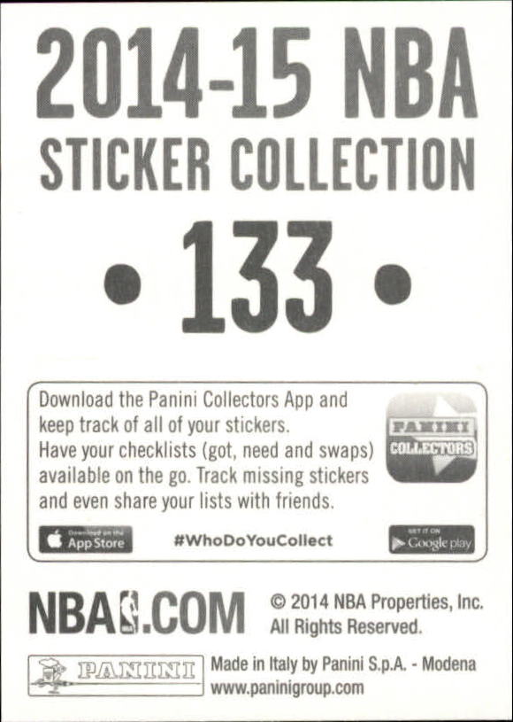 B3437- 2014-15 Panini Stickers Basketball #s 1-250 -You Pick- 15+ FREE US SHIP - Picture 263 of 495
