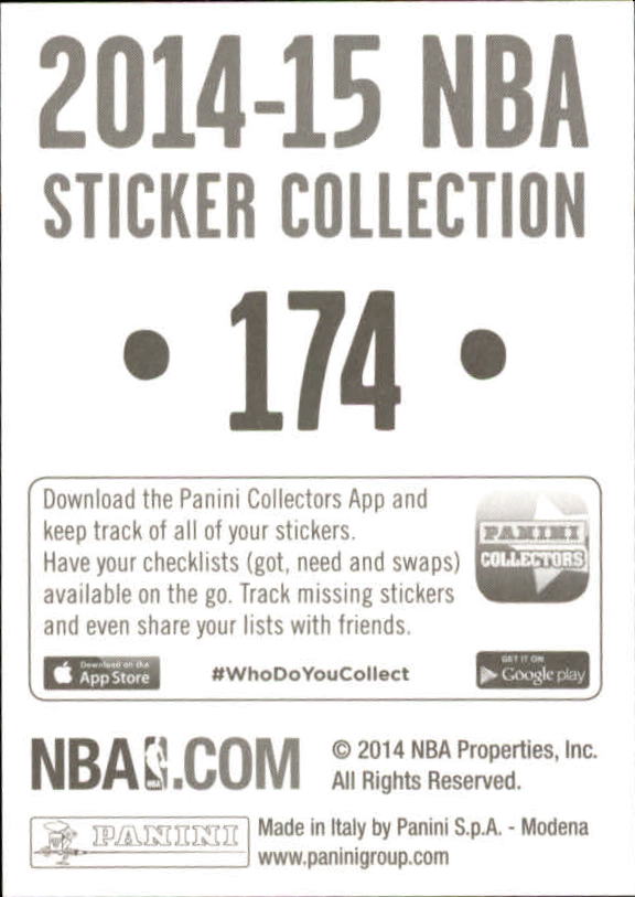 B3437- 2014-15 Panini Stickers Basketball #s 1-250 -You Pick- 15+ FREE US SHIP - Picture 343 of 495
