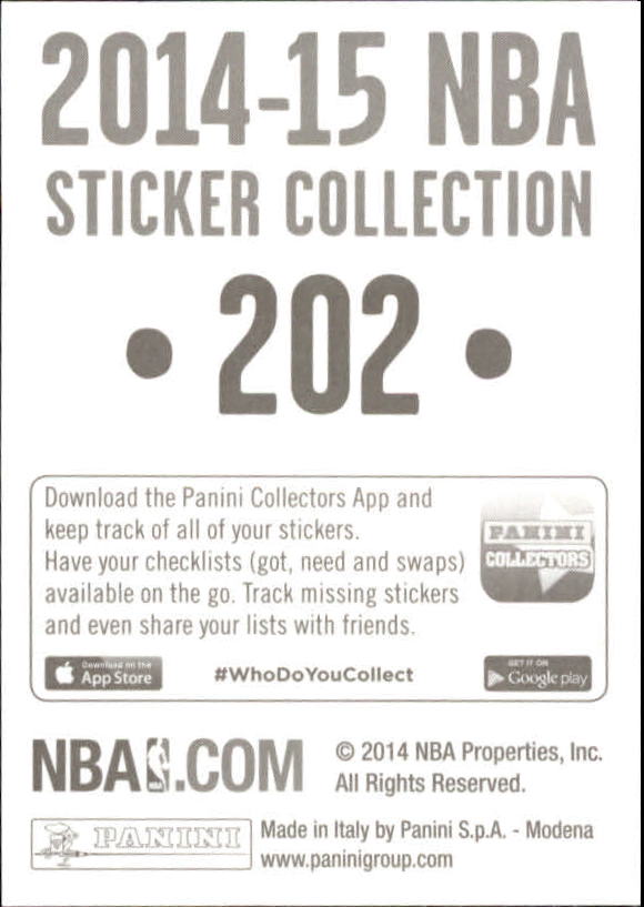 B3437- 2014-15 Panini Stickers Basketball #s 1-250 -You Pick- 15+ FREE US SHIP - Picture 399 of 495