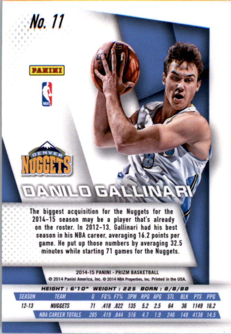 B3056- 2014-15 Panini Prizm Bk #s 1-300 +Inserts -You Pick- 15+ FREE US SHIP - Picture 21 of 457