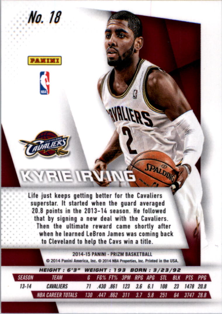 B3056- 2014-15 Panini Prizm Bk #s 1-300 +Inserts -You Pick- 15+ FREE US SHIP - Picture 35 of 457