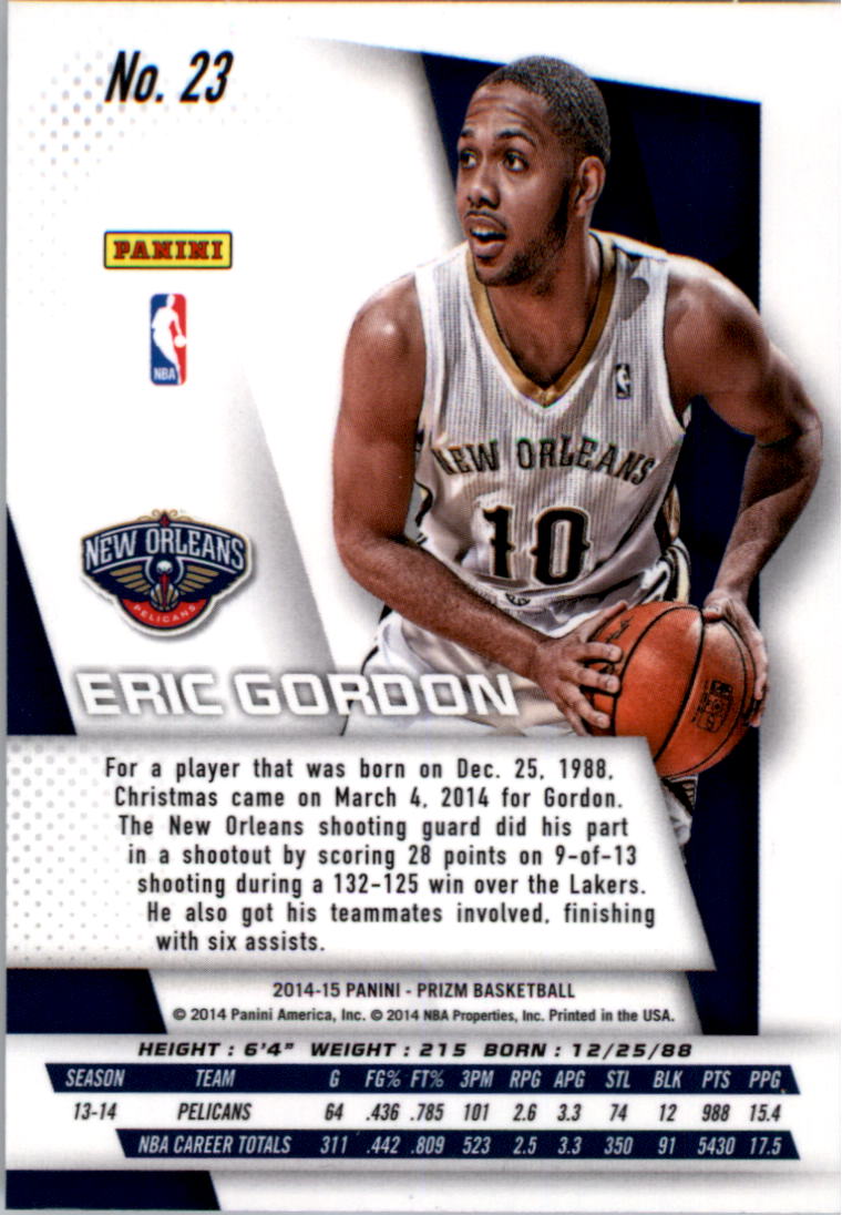B3056- 2014-15 Panini Prizm Bk #s 1-300 +Inserts -You Pick- 15+ FREE US SHIP - Picture 45 of 457