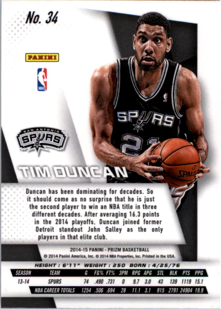 B3056- 2014-15 Panini Prizm Bk #s 1-300 +Inserts -You Pick- 15+ FREE US SHIP - Picture 65 of 457