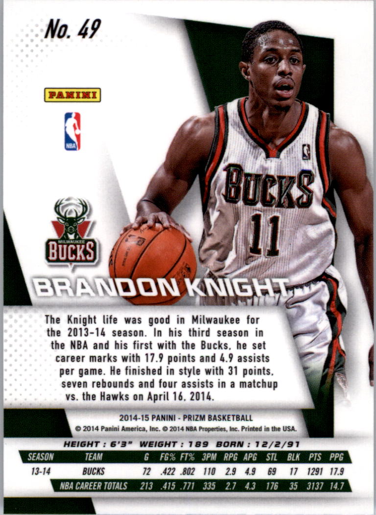 B3056- 2014-15 Panini Prizm Bk #s 1-300 +Inserts -You Pick- 15+ FREE US SHIP - Picture 89 of 457