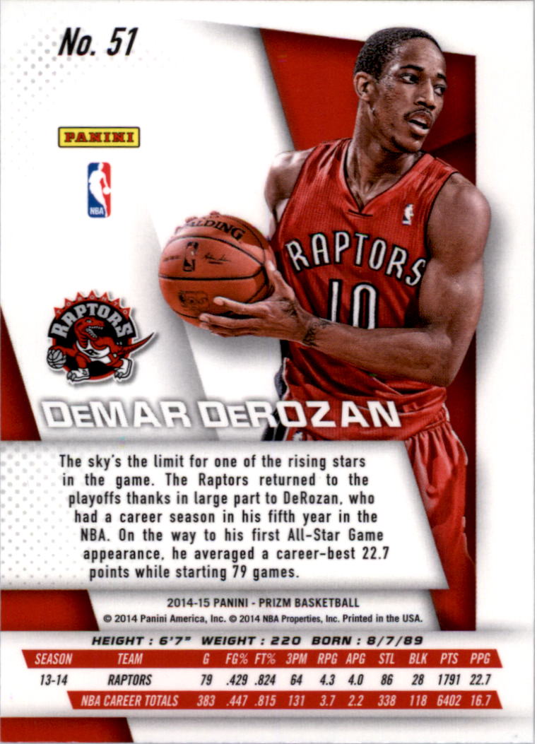 B3056- 2014-15 Panini Prizm Bk #s 1-300 +Inserts -You Pick- 15+ FREE US SHIP - Picture 93 of 457