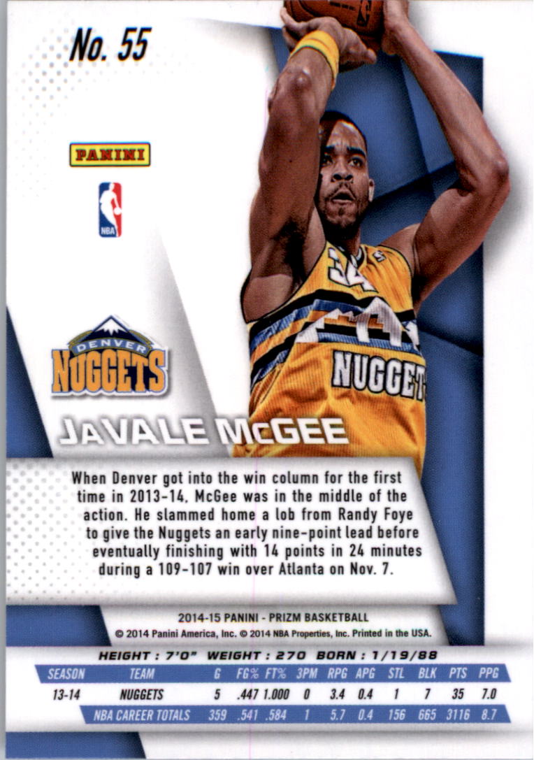 B3056- 2014-15 Panini Prizm Bk #s 1-300 +Inserts -You Pick- 15+ FREE US SHIP - Picture 99 of 457